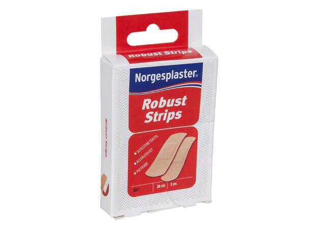 NORGESPLASTER Robust Strips Vannavstøtende og elastisk plaster 